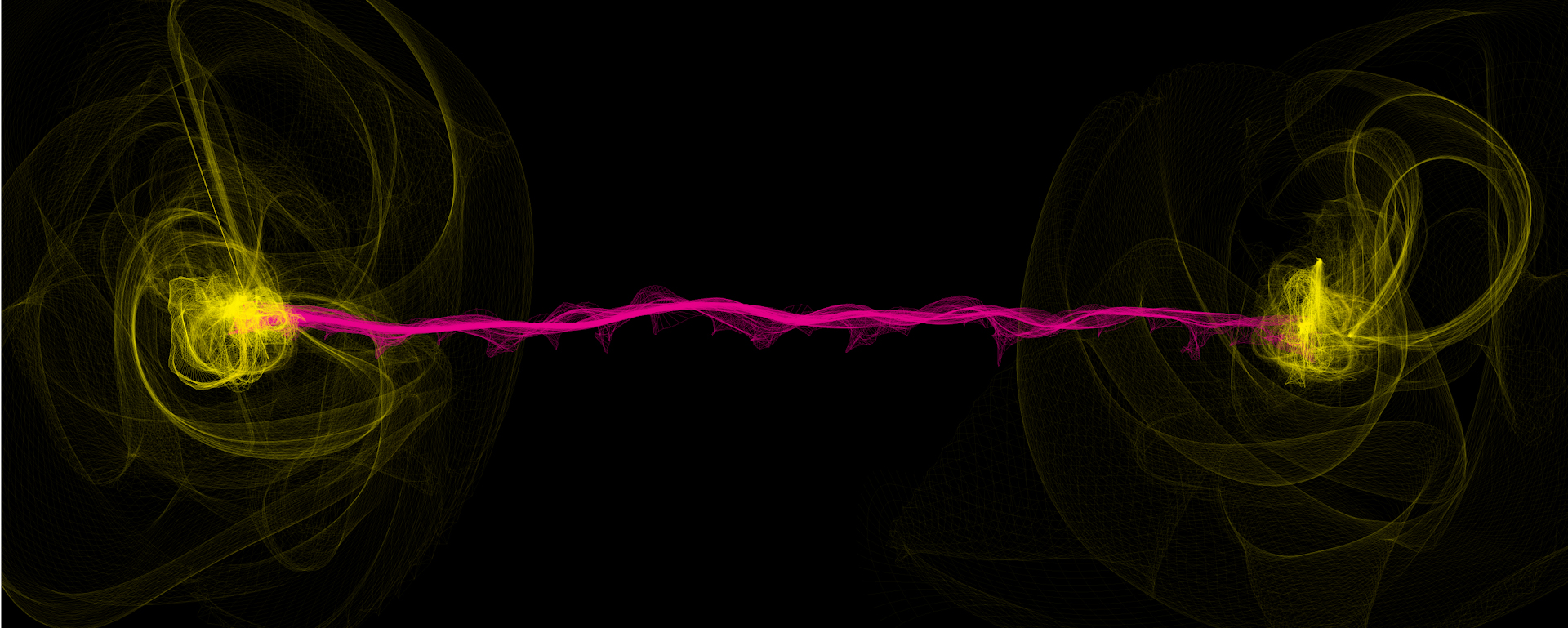 This isn’t what quantum entanglement looks like. It’s just a picture.