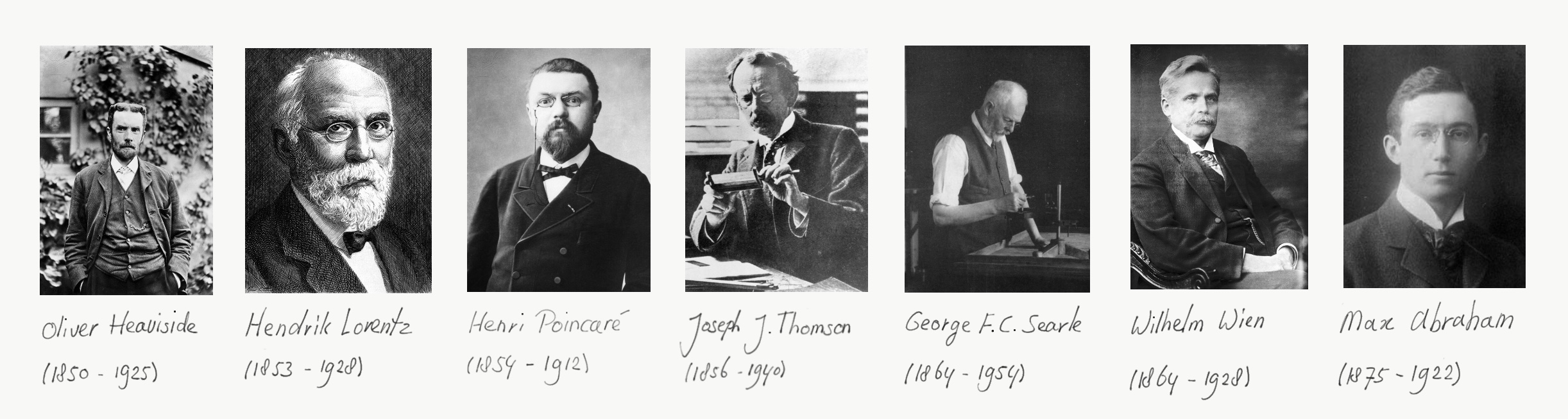 Among others, these incredible minds have all derived and used some version of the famous equation before Einstein.